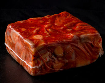 Callos cocinados picantes