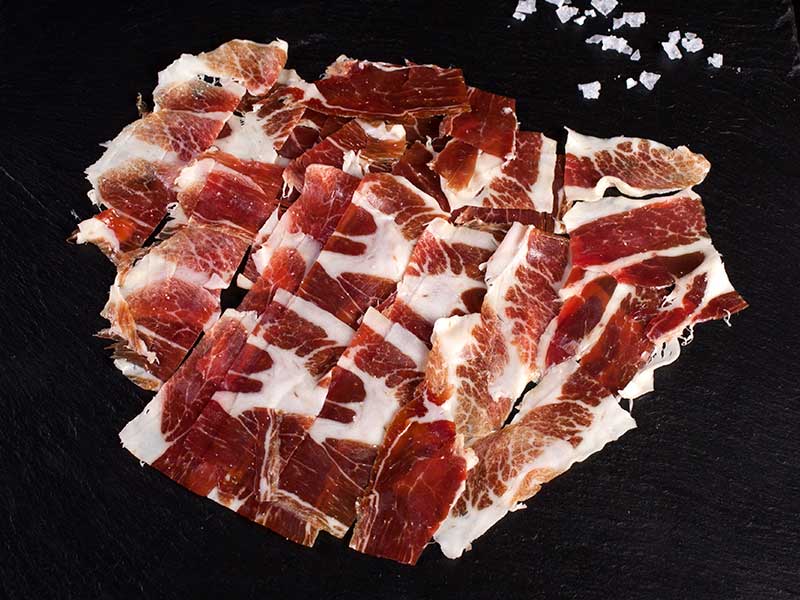 Jamón Ibérico de Cebo loncheado 100 gr.