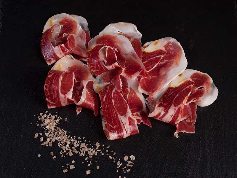 Paleta Ibérica de Cebo loncheada 300 gr.
