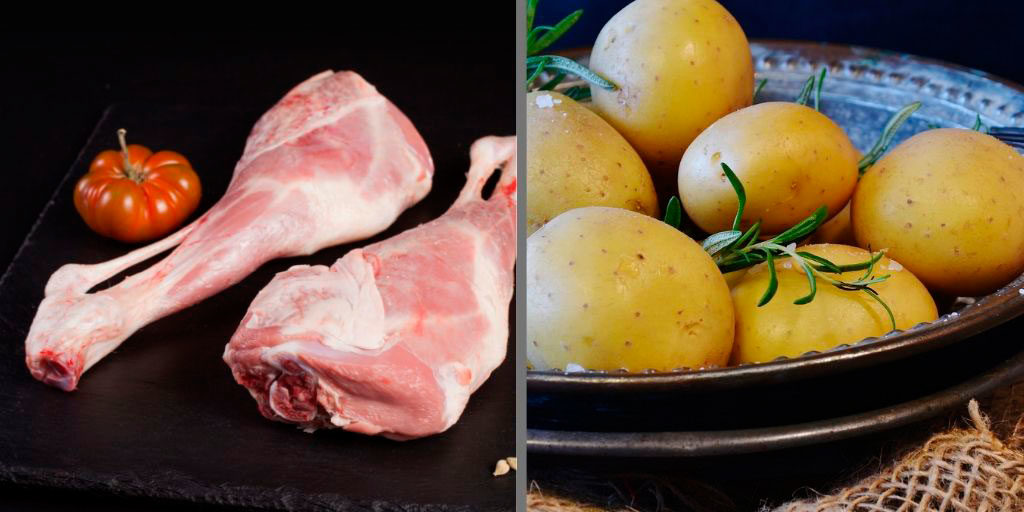 todo el sabor del cordero en un plato veraniego
