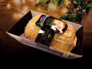 Pollo de Navidad relleno