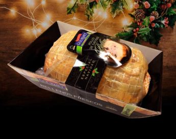 Pollo de Navidad relleno