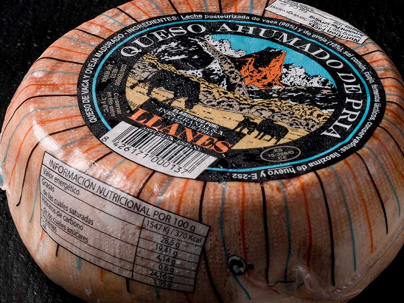 Queso ahumado de Pría