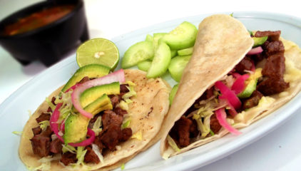 Prueba los increibles tacos del chef Fernando Carrasco